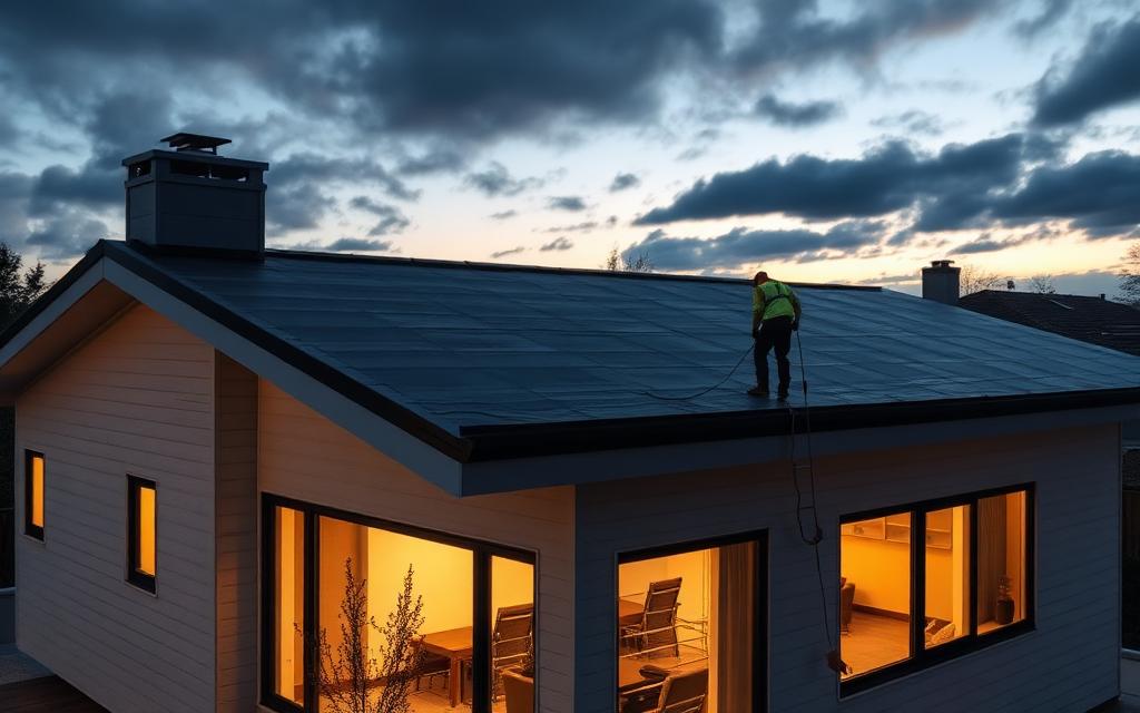 ShieldLine Roofing project work